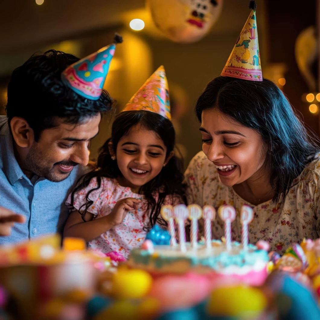 Family Birthday Celebration at Annakoot Restaurant Vrindavan