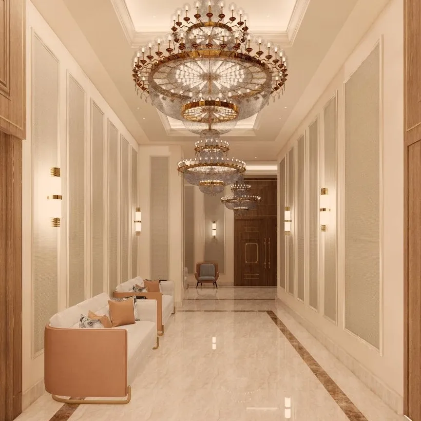 Premium interior design of Annakoot banquet hall with refined architectural details