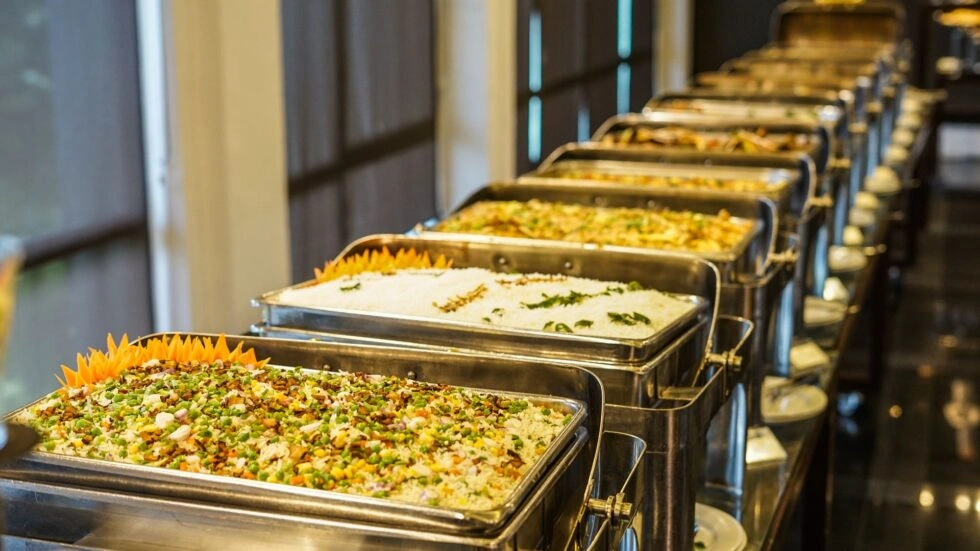 Sattvik buffet restaurant experience at Annakoot with authentic vegetarian cuisine