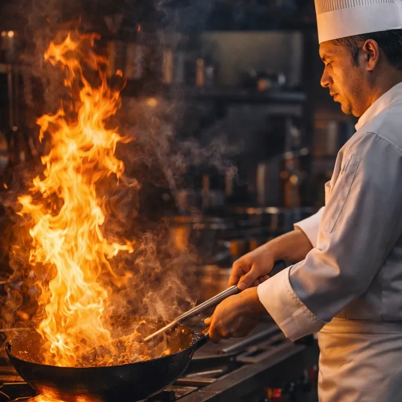 Head chef at Annakoot Restaurant in Vrindavan